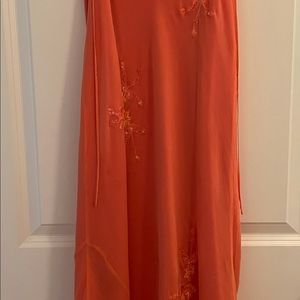 Laundry by Shelli Segal, Women’s dress, Coral, S-6